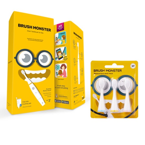ηλεκτρ. οδοντόβουρτσα brush monster, Kitten planet ηλεκτρ. οδοντόβουρτσα brush monster