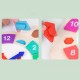 εκπαιδευτικό ξύλινο ρολόι puzzle, HOYE CRAFTS εκπαιδευτικό ξύλινο ρολόι puzzle