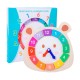 εκπαιδευτικό ξύλινο ρολόι puzzle, HOYE CRAFTS εκπαιδευτικό ξύλινο ρολόι puzzle