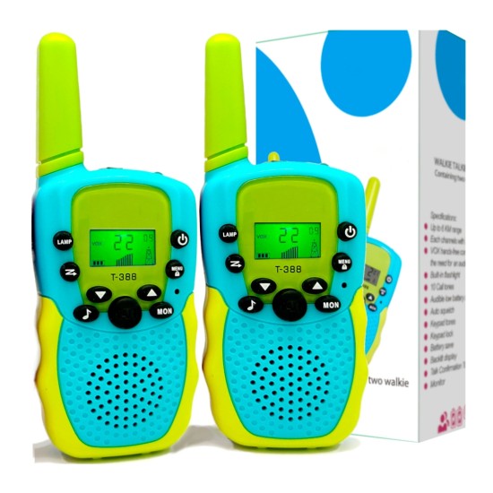 Σετ Παιδικών Walkie Talkie (2 τεμάχια), SUNJET Σετ Παιδικών Walkie Talkie (2 τεμάχια)