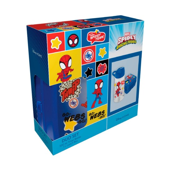 σετ φαγητοδοχείο Spiderman, JAVOLI σετ φαγητοδοχείο Spiderman